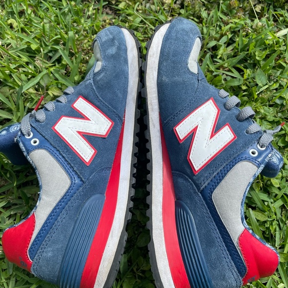 New Balance 574 Blue Paisley size 9 - Picture 3 of 6